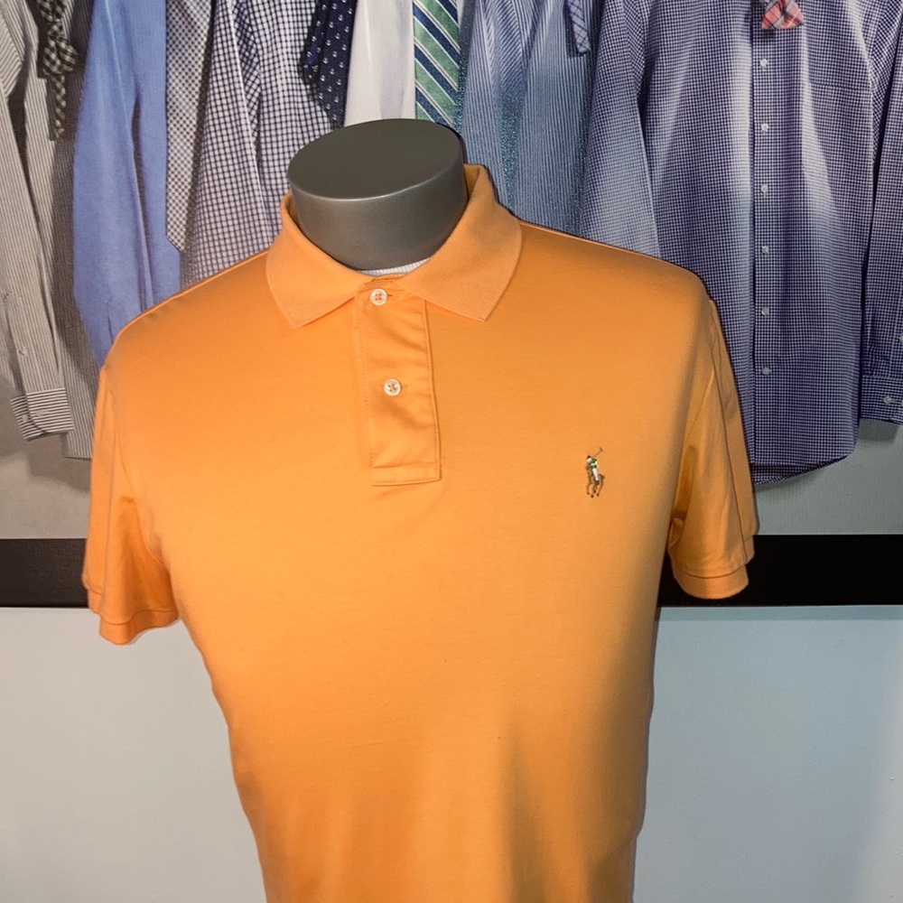 Simply beautiful light orange color Polo